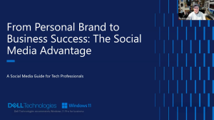 From Personal Brand to Business Success: The Social Media Advantage